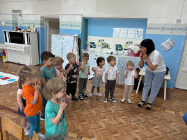 Итоговое открытое занятие в группе "Малышок" Итоговое открытое занятие в группе "Малышок".