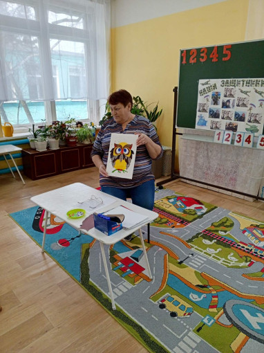 В группе "Солнышко" прошло занятие об особенностях внешнего вида и пользе сов В группе "Солнышко" прошло занятие об особенностях внешнего вида и пользе сов.